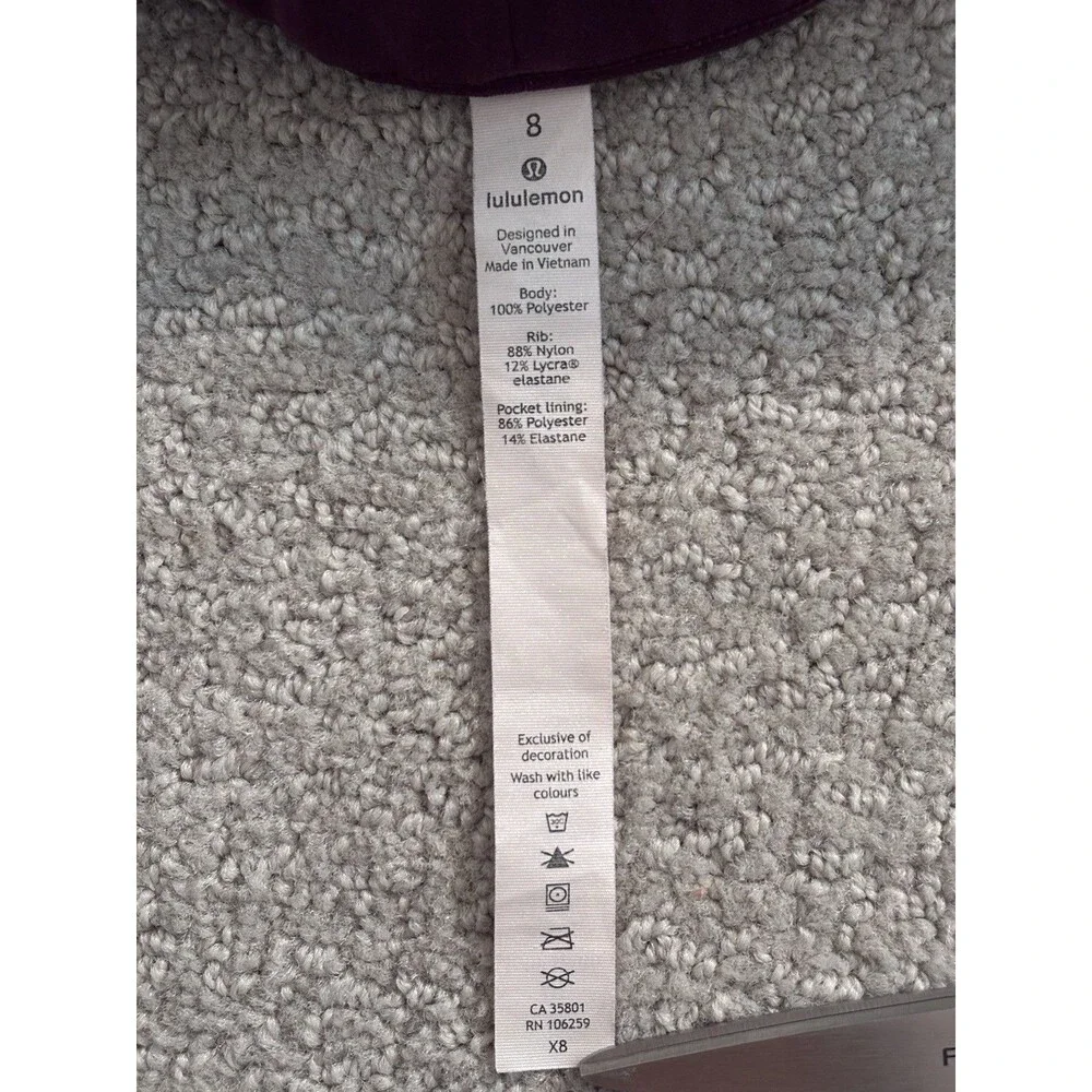 Lululemon On The Fly Jogger Pants Women's Size 8 Pockets Gym Active Athleisure